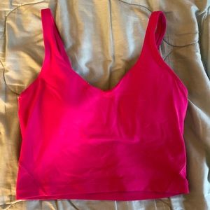 Lululemon Ripened Raspberry Align Tank